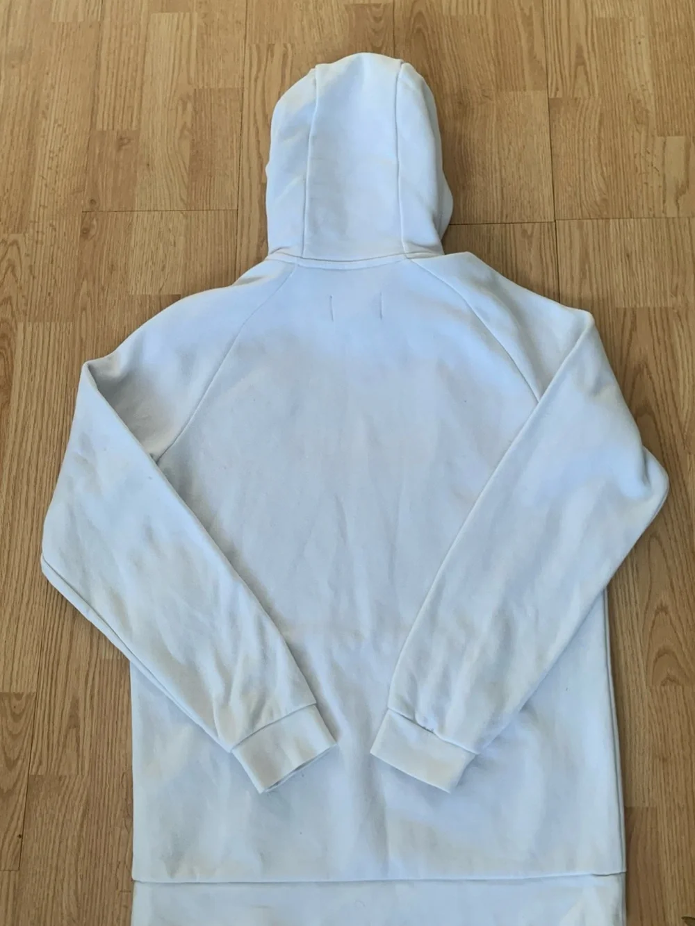 Jordan Paris Saint Germain White Hoodie Kangaroo Pocket Logo Men’s M BQ8350-100